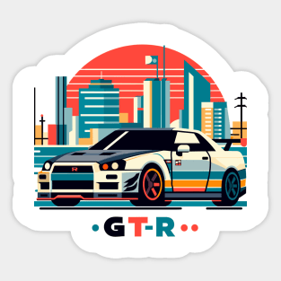 Nissan GTR Sticker